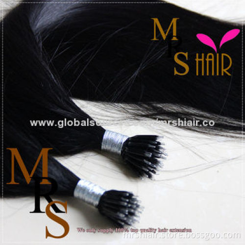 18-inch Natural Color Straight Nano Ring Hair Extensions